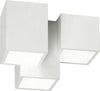 Lampadario-Da-Soffitto-3-Cubi-In-Gesso-Verniciabile-Supporto-Per-Faretto-Gu10-Universo