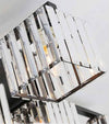 Lampadario-Da-Soffitto-8-Cubi-In-Vetro-Portalampadina-E27-Metallo-Nero-Moderno