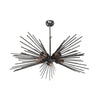 Lampada da soffitto a 5 luci Salem MDL3806 metallo nero