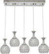 Lampadario Da Soffitto A Sospensione Plafoniera Sfere Cristalli Attacco G9 B26 Illuminazione/Illuminazione per interni/Lampadari lampade a sospensione e plafoniere/Lampade a sospensione Trade Shop italia - Napoli, Commerciovirtuoso.it