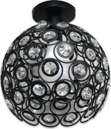 Lampadario-Da-Soffitto-A-Sospensione-Plafoniera-Sfere-Cristallo-Lampada-E27-C23