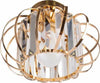 Lampadario-Da-Soffitto-E27-Design-Moderno-In-Metallo-Cromato-Oro-Argento