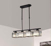 Lampadario Da Soffitto E27 Sospensione 4 Cubi Design Moderno Metallo Nero A32-4 Illuminazione/Illuminazione per interni/Lampadari lampade a sospensione e plafoniere/Lampadari Trade Shop italia - Napoli, Commerciovirtuoso.it