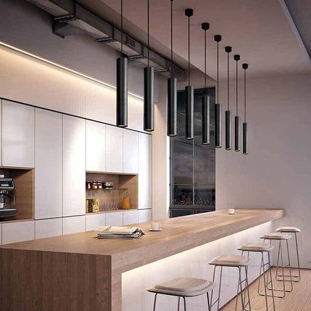 Lampadario-Da-Soffitto-Led-Luce-Bianca-3-Watt-Stile-Moderno-Nero-A11-nf-Universo