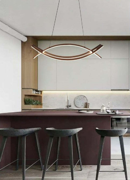 Lampadario Da Soffitto Moderno 2 Linee Curve Incrociate Luce Calda 3000k Lp-27n Casa, arredamento e bricolage > Illuminazione da interno > Lampadari Trade Shop italia - Napoli, Commerciovirtuoso.it