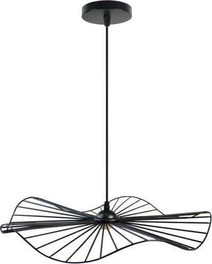 Lampadario-Da-Soffitto-Pendente-A-Sospensione-Rotonda-Plafoniera-Lampada-E27-B31