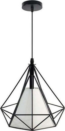 Lampadario-Diamante-Da-Soffitto-Sospeso-Pendente-Moderno-Plafoniera-E27-B20