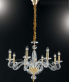 Lampadario Epoque Oro 8Xe14 70X52Cm Illuminazione/Illuminazione per interni/Lampadari lampade a sospensione e plafoniere/Lampadari Led Mall Home - Napoli, Commerciovirtuoso.it