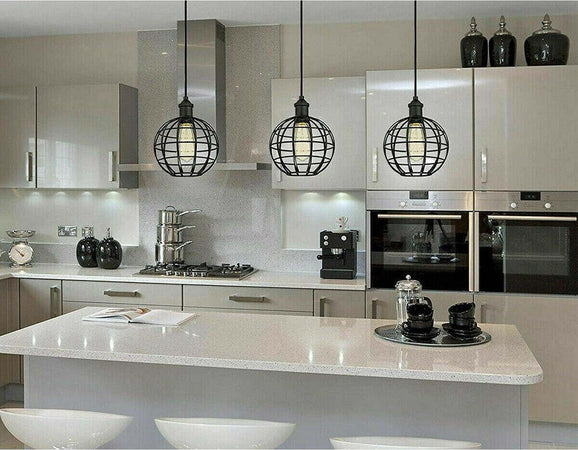 Lampadario Gabbia In Metallo Industriale Retro E27 Pendente Vintage Ty004 Casa, arredamento e bricolage > Illuminazione da interno > Lampadari Trade Shop italia - Napoli, Commerciovirtuoso.it