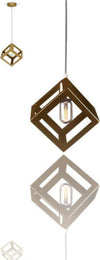 Lampadario-Geometrico-Quadrato-Champagne-Oro-Lampada-V3833-Sospensione-Moderno