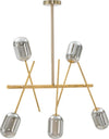 Lampadario Glam Galaxy Cm 100X10X80 Illuminazione/Illuminazione per interni/Lampadari lampade a sospensione e plafoniere/Lampadari Led Mall Home - Napoli, Commerciovirtuoso.it