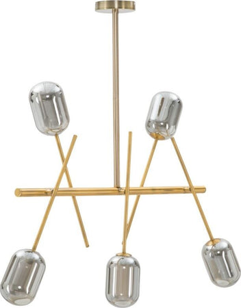Lampadario Glam Galaxy Cm 100X10X80 Illuminazione/Illuminazione per interni/Lampadari lampade a sospensione e plafoniere/Lampadari Led Mall Home - Napoli, Commerciovirtuoso.it