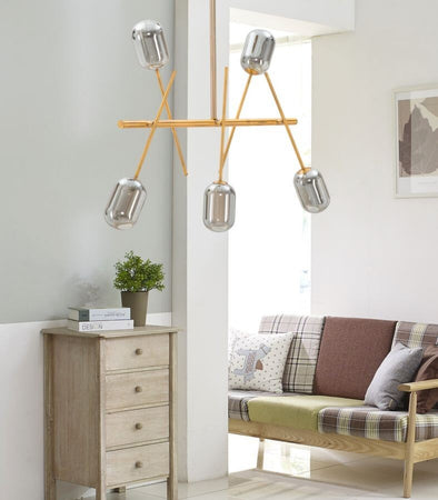 Lampadario Glam Galaxy Cm 100X10X80 Illuminazione/Illuminazione per interni/Lampadari lampade a sospensione e plafoniere/Lampadari Led Mall Home - Napoli, Commerciovirtuoso.it