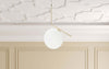 Lampadario Glamy Cm 50X30X100 Illuminazione/Illuminazione per interni/Lampadari lampade a sospensione e plafoniere/Lampadari Led Mall Home - Napoli, Commerciovirtuoso.it