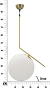 Lampadario Glamy Cm 50X30X100 Illuminazione/Illuminazione per interni/Lampadari lampade a sospensione e plafoniere/Lampadari Led Mall Home - Napoli, Commerciovirtuoso.it