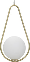 Lampadario Glamy Drop Cm 24X20X46 Illuminazione/Illuminazione per interni/Lampadari lampade a sospensione e plafoniere/Lampadari Led Mall Home - Napoli, Commerciovirtuoso.it