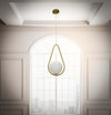 Lampadario Glamy Drop Cm 24X20X46 Illuminazione/Illuminazione per interni/Lampadari lampade a sospensione e plafoniere/Lampadari Led Mall Home - Napoli, Commerciovirtuoso.it