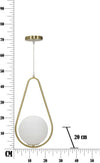 Lampadario Glamy Drop Cm 24X20X46 Illuminazione/Illuminazione per interni/Lampadari lampade a sospensione e plafoniere/Lampadari Led Mall Home - Napoli, Commerciovirtuoso.it