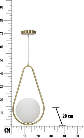 Lampadario Glamy Drop Cm 24X20X46 Illuminazione/Illuminazione per interni/Lampadari lampade a sospensione e plafoniere/Lampadari Led Mall Home - Napoli, Commerciovirtuoso.it