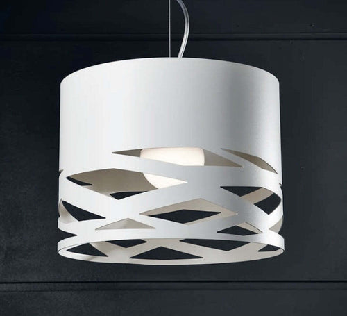 Lampadario-Illuminando-CHIMERA-SP-P-32CM-E27-LED-sospensione-moderna-cilindro-metallo-bianco-interno