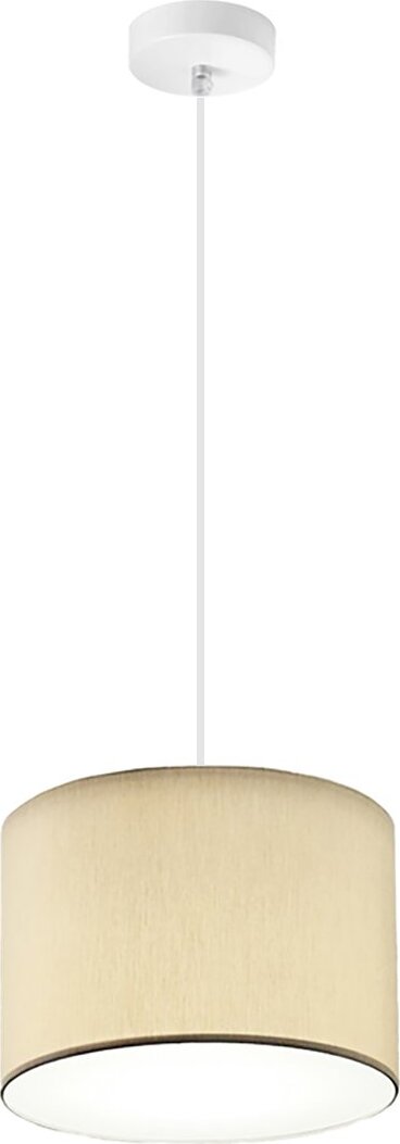 Lampadario-Illuminando-CILINDRO-SP-20-E27-LED-metallo-tessuto-sospensione-classica-moderna