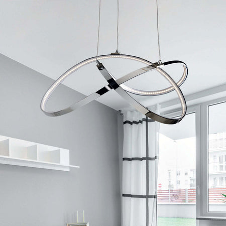 Lampadario-Illuminando-NEBULA-SP-G-30W-LED-2100LM-3000°K-sospensione-ultrmoderna-metallo-cromo-acrilico-interni