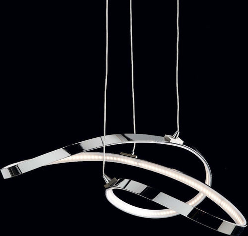 Lampadario-Illuminando-NEBULA-SP-P-23W-LED-1610LM-3000°K-sospensione-ultrmoderna-metallo-cromo-acrilico-interni