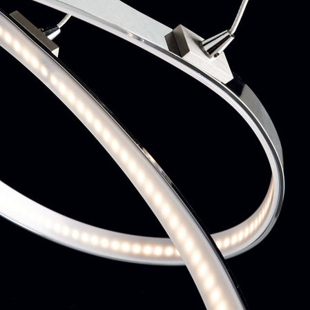 Lampadario-Illuminando-NEBULA-SP-P-23W-LED-1610LM-3000°K-sospensione-ultrmoderna-metallo-cromo-acrilico-interni