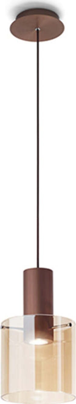 Lampadario-In-Alluminio-Contemporaneo-Hugo-Oro-1-Luce
