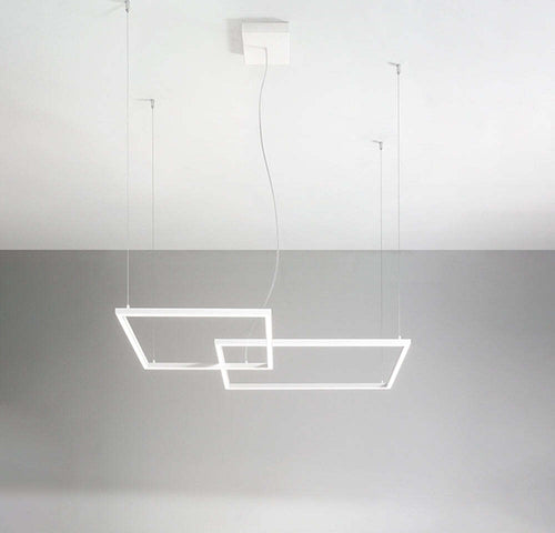 Lampadario-In-Alluminio-Industrial-Cross-Bianco-Led