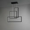 Lampadario-In-Alluminio-Industrial-Cross-Colore-Nero-Led
