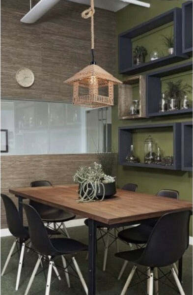 Lampadario-In-Corda-Canapa-Stile-Vintage-Retro-Lampada-Country-Attacco-E27-A56