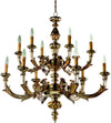 Lampadario-In-Legno-Classico-Argento-Mecca-12-Luci-Rondone