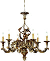 Lampadario-In-Legno-Classico-Argento-Mecca-6-Luci-Piviero
