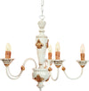 Lampadario-In-Legno-Classico-Avorio-Oro-5-Luci-Cigno