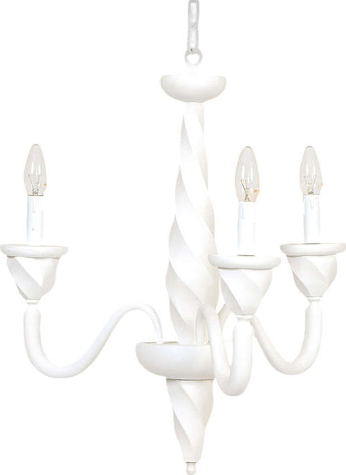 Lampadario-In-Legno-Classico-Bianco-Opaco-3-Luci-Coromorano