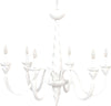 Lampadario-In-Legno-Classico-Bianco-Opaco-6-Luci-Coromorano