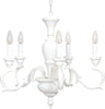 Lampadario-In-Legno-Classico-Bianco-Sciupato-5-Luci-Folaga