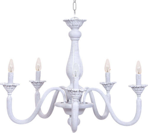 Lampadario-In-Legno-Classico-Grigio-Sbiancato-5-Luci-Falconidi
