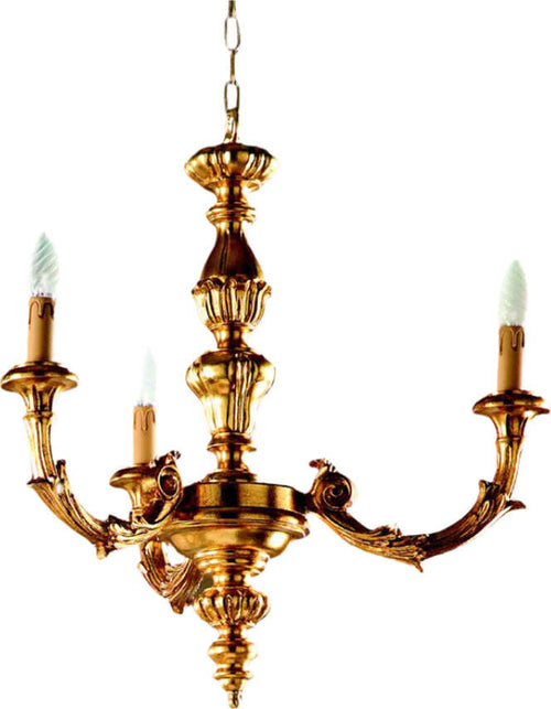 Lampadario-In-Legno-Classico-Oro-3-Luci-Rondone