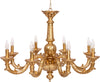 Lampadario-In-Legno-Classico-Oro-8-Luci-Sternidi