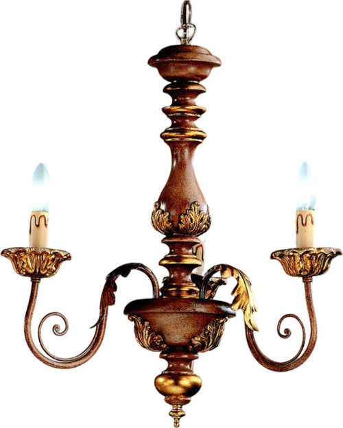 Lampadario-In-Legno-Classico-Oro-Marrone-Nocciola-3-Luci-Gabbiano