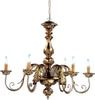 Lampadario-In-Legno-Classico-Oro-Marrone-Nocciola-6-Luci-Gabbiano