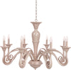 Lampadario-In-Legno-Classico-Tortora-Opaco-8-Luci-Nibbio