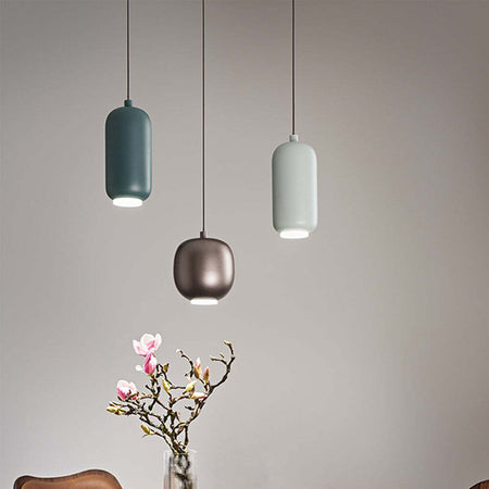 Lampadario-In-Metallo-Contemporaneo-Bullet-3-Luci-Led