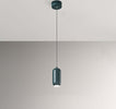 Lampadario-In-Metallo-Contemporaneo-Bullet-Verde-Led