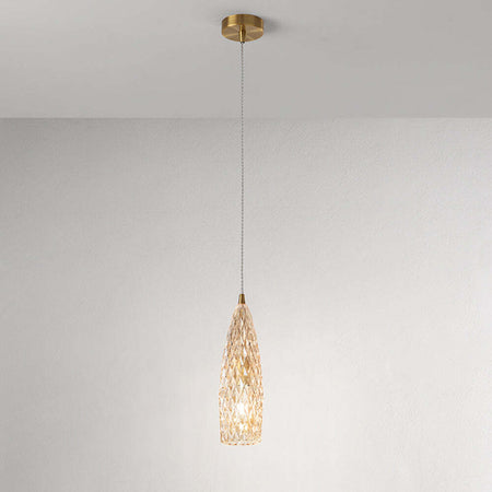 Lampadario-In-Metallo-Contemporaneo-Flut-Oro-1-Luce-E27