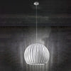 Lampadario-In-Metallo-Contemporaneo-Slice-Cromo-Bianco-1-Luce-E27-Grande