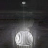 Lampadario-In-Metallo-Contemporaneo-Slice-Cromo-Bianco-1-Luce-E27-Piccolo