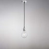 Lampadario-In-Metallo-Industrial-Clean-Cromo-Lucido-1-Luce-E27